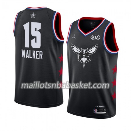 Maillot Homme Charlotte Hornets Kemba Walker 15 2019 All-Star Jordan Brand Noir Swingman